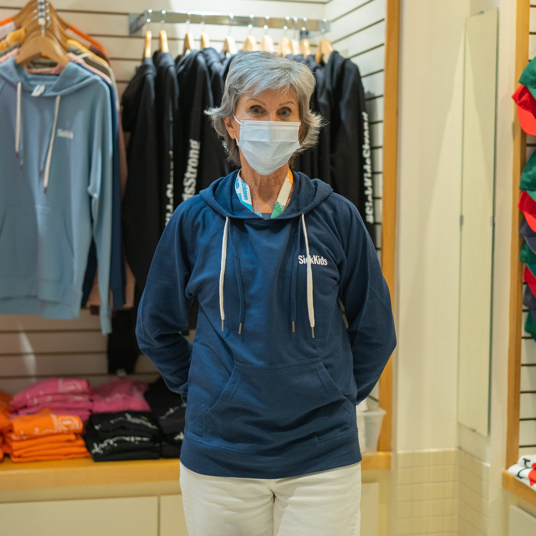 Adult<br> Lightweight<br> Pullover Hoodie<br> (Navy Blue)