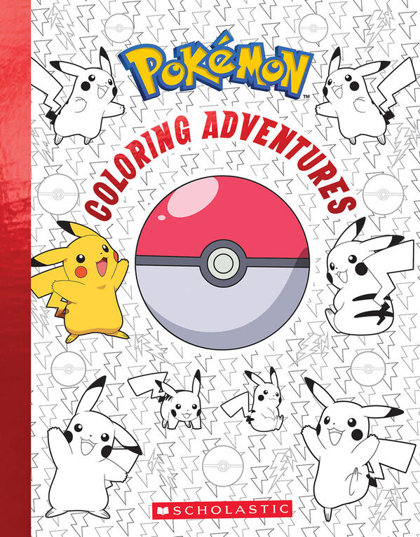 Colouring Book<br> Pokemon<br> Coloring Adventures