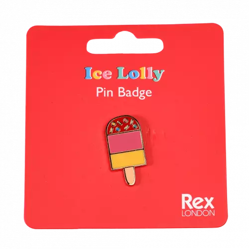 Metal Pin Badge<br> Rex London<br> Assorted