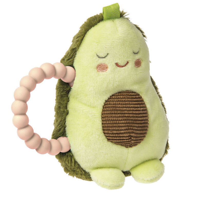 Mary Meyer<br> Baby Rattle<br> Yummy Avocado (6")