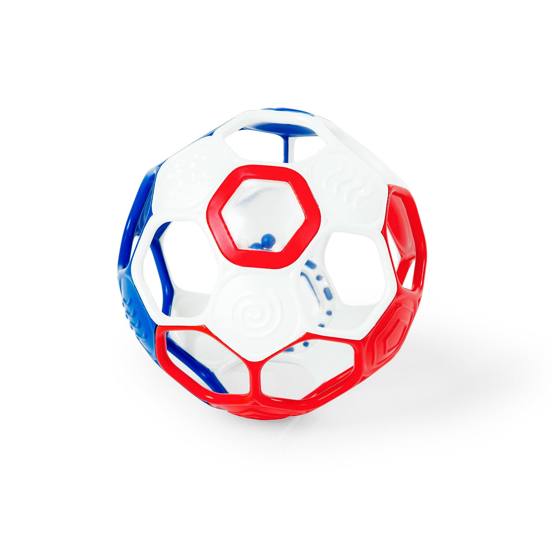Bright Starts<br> Oball<br> Grippin Goals Rattle (5")