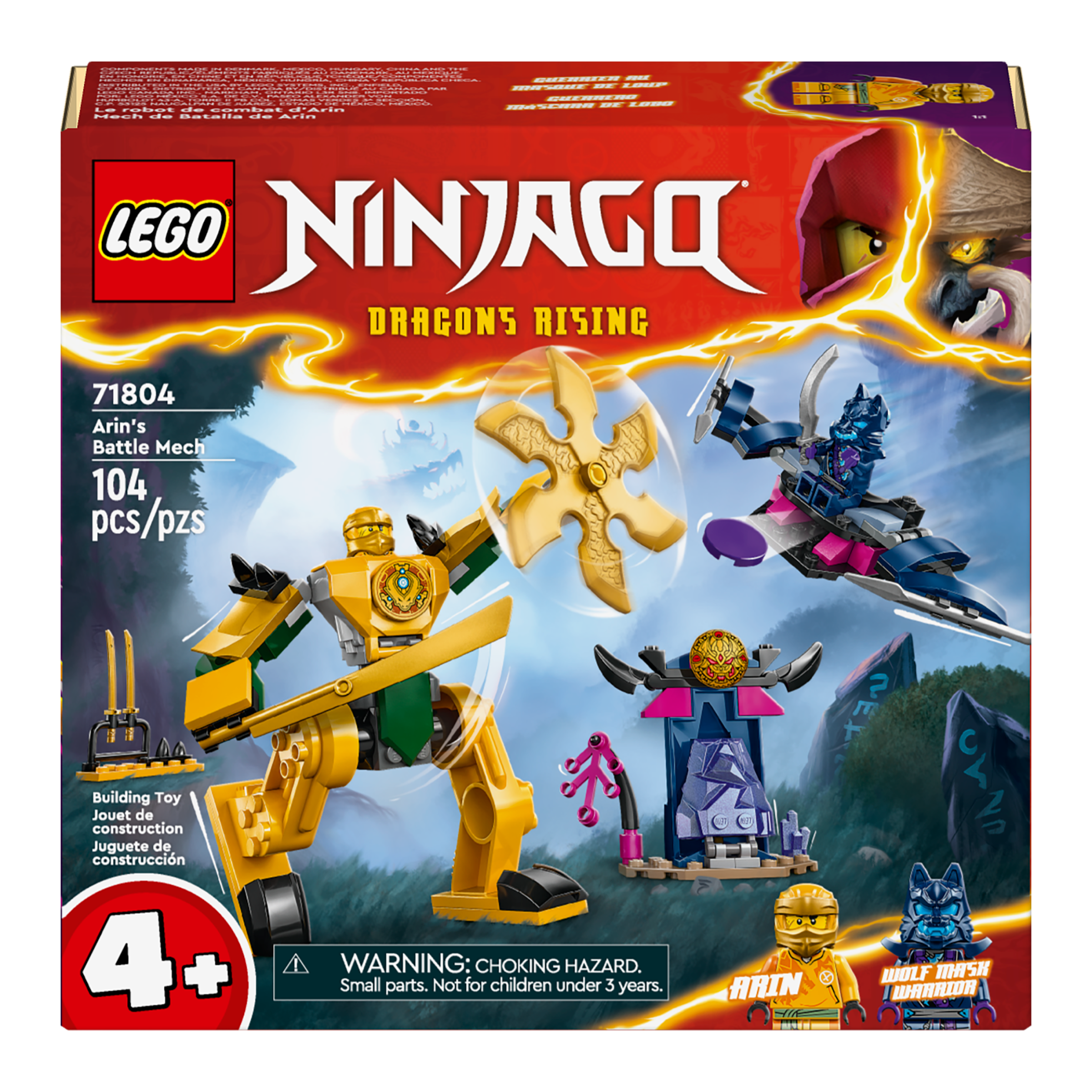 LEGO Ninjago Arin's Battle Mech 71804 – The 5Fifty5 Shop at SickKids