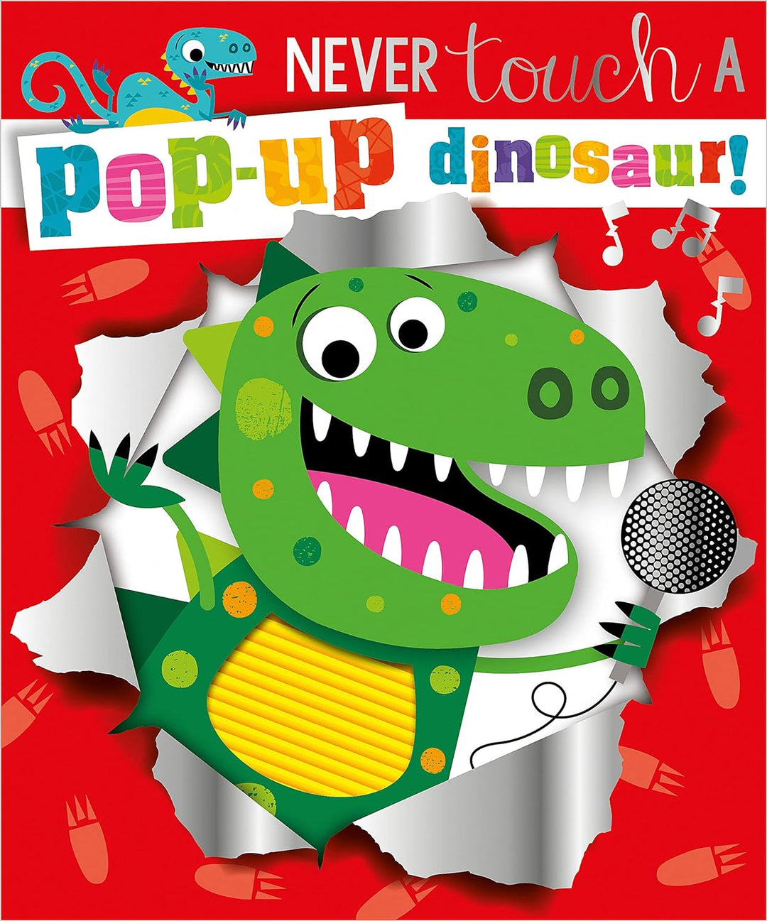 Never Touch a<br> Pop-Up Dinosaur