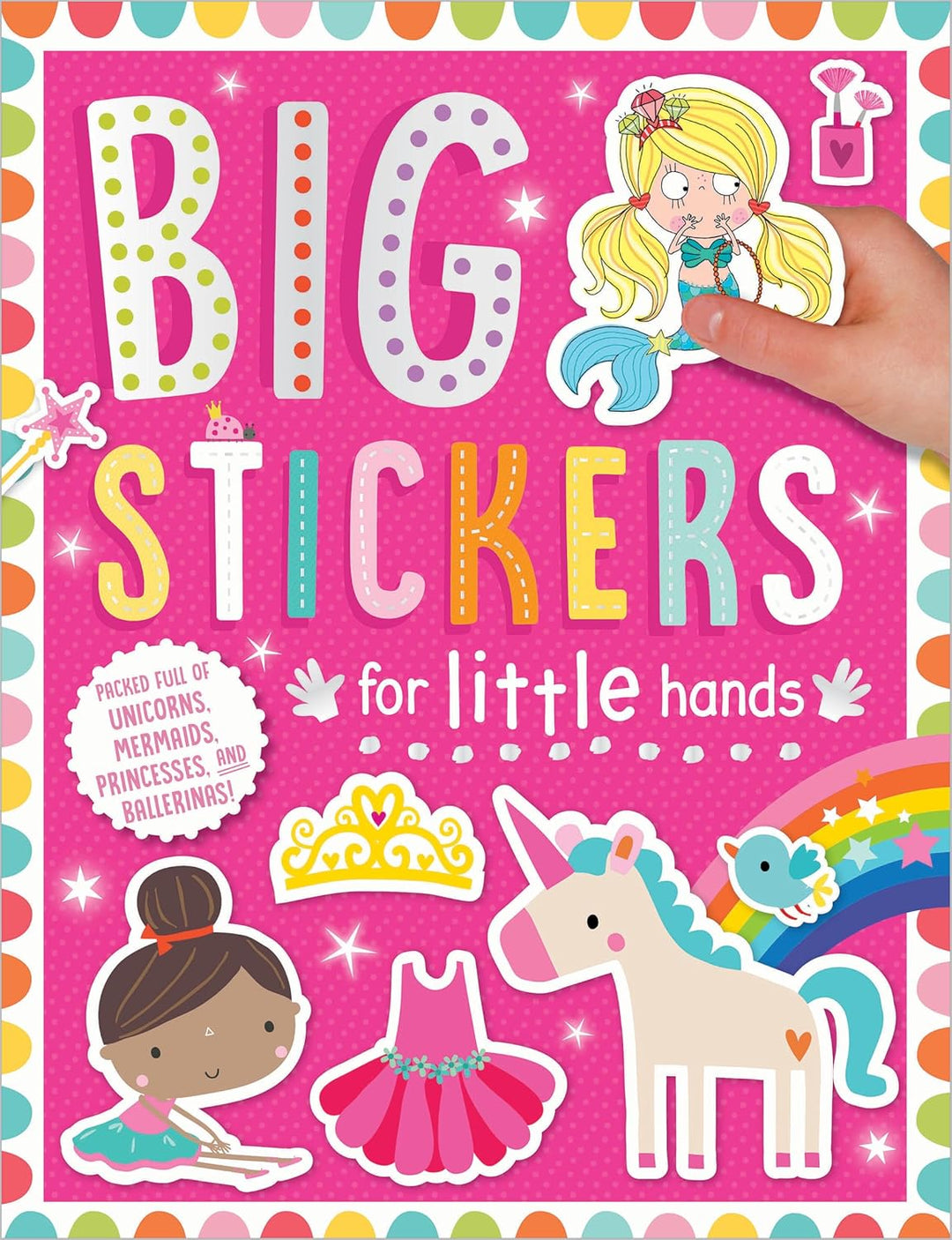 Big Stickers for Little Hands (Pink)