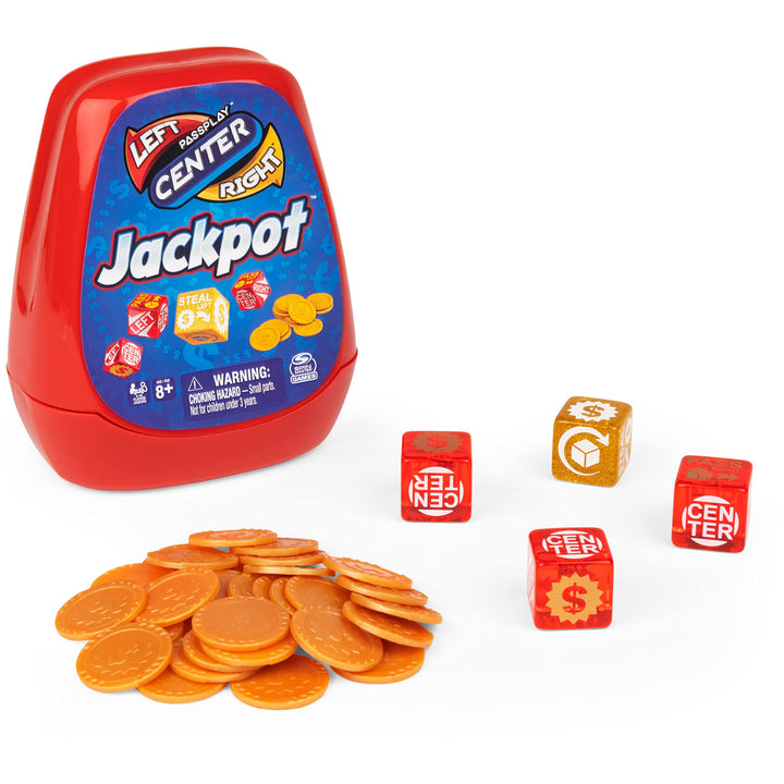 Spin Master<br> Left Center Right<br> Jackpot