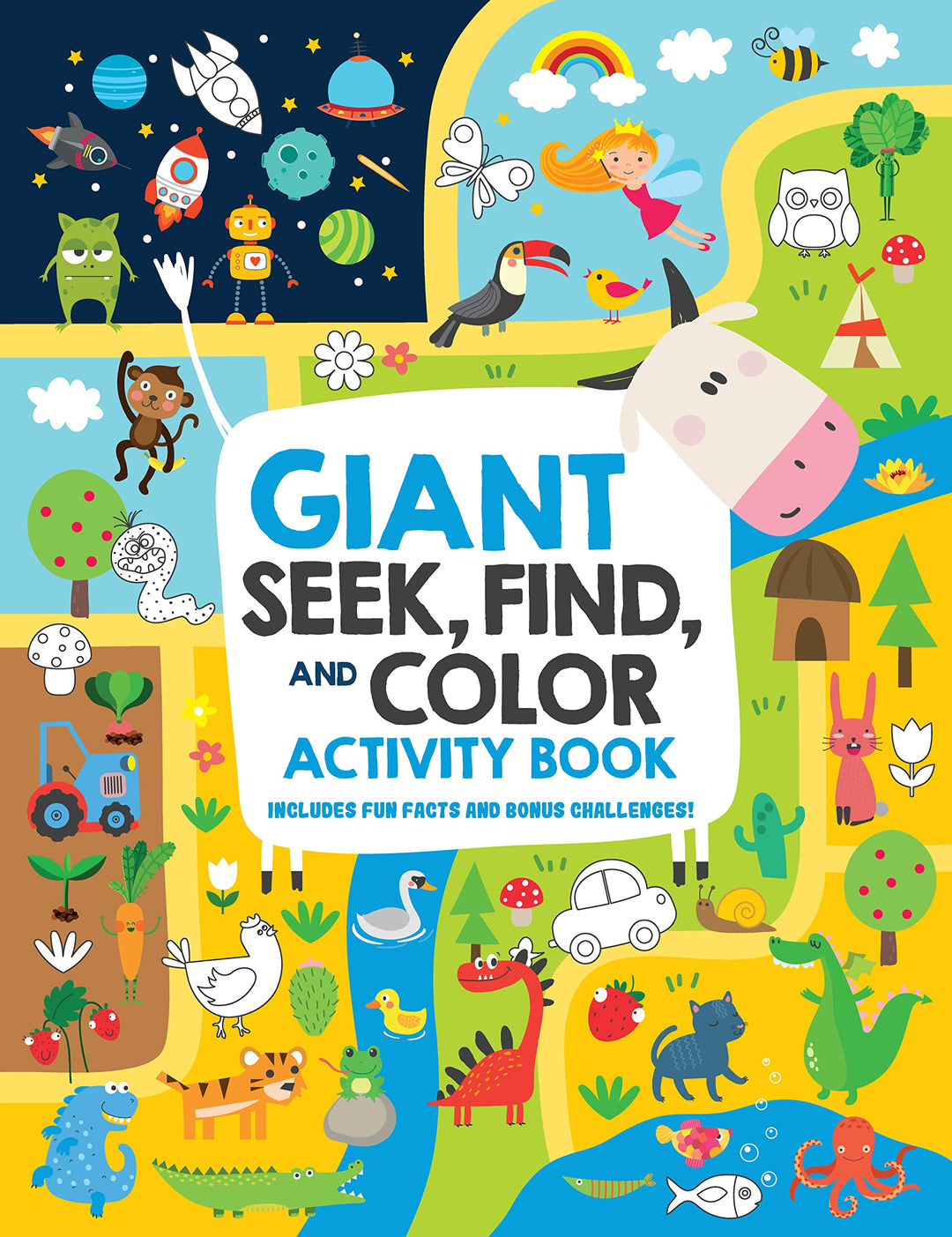 Activity Book<br> Giant Seek, Find, and Color