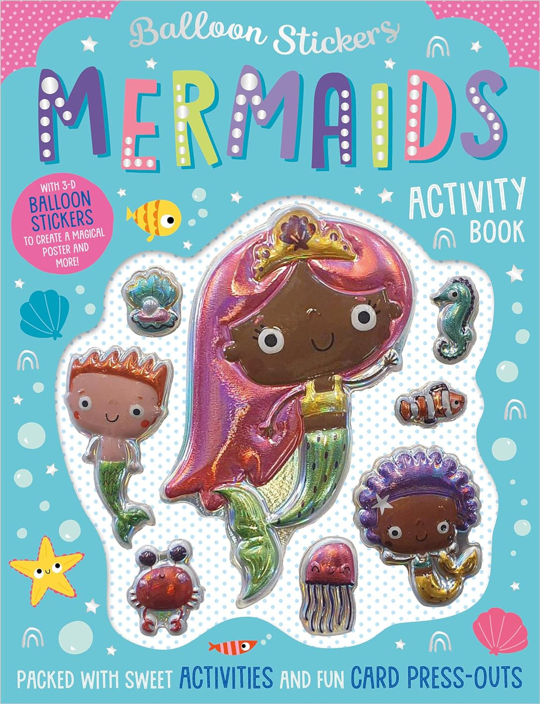 Activity Book<br> Balloon Stickers<br> Mermaids