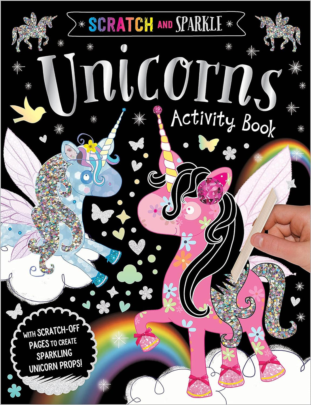 Activity Book<br> Scratch and Sparkle<br> Unicorns