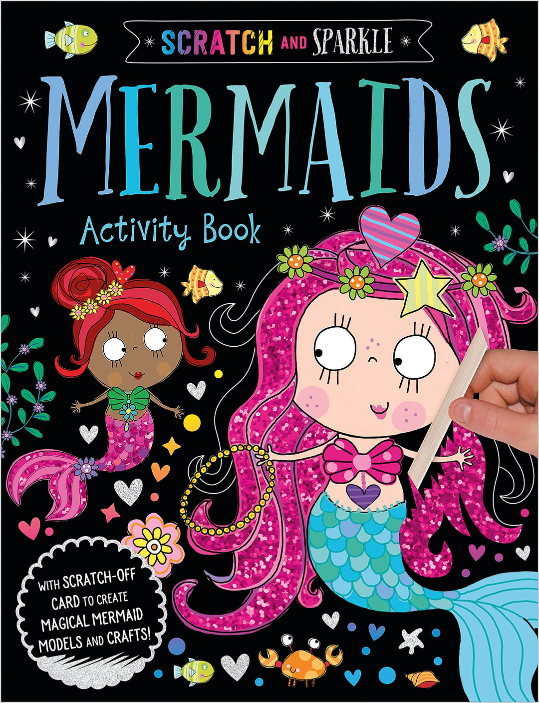 Activity Book<br> Scratch & Sparkle<br> Mermaids