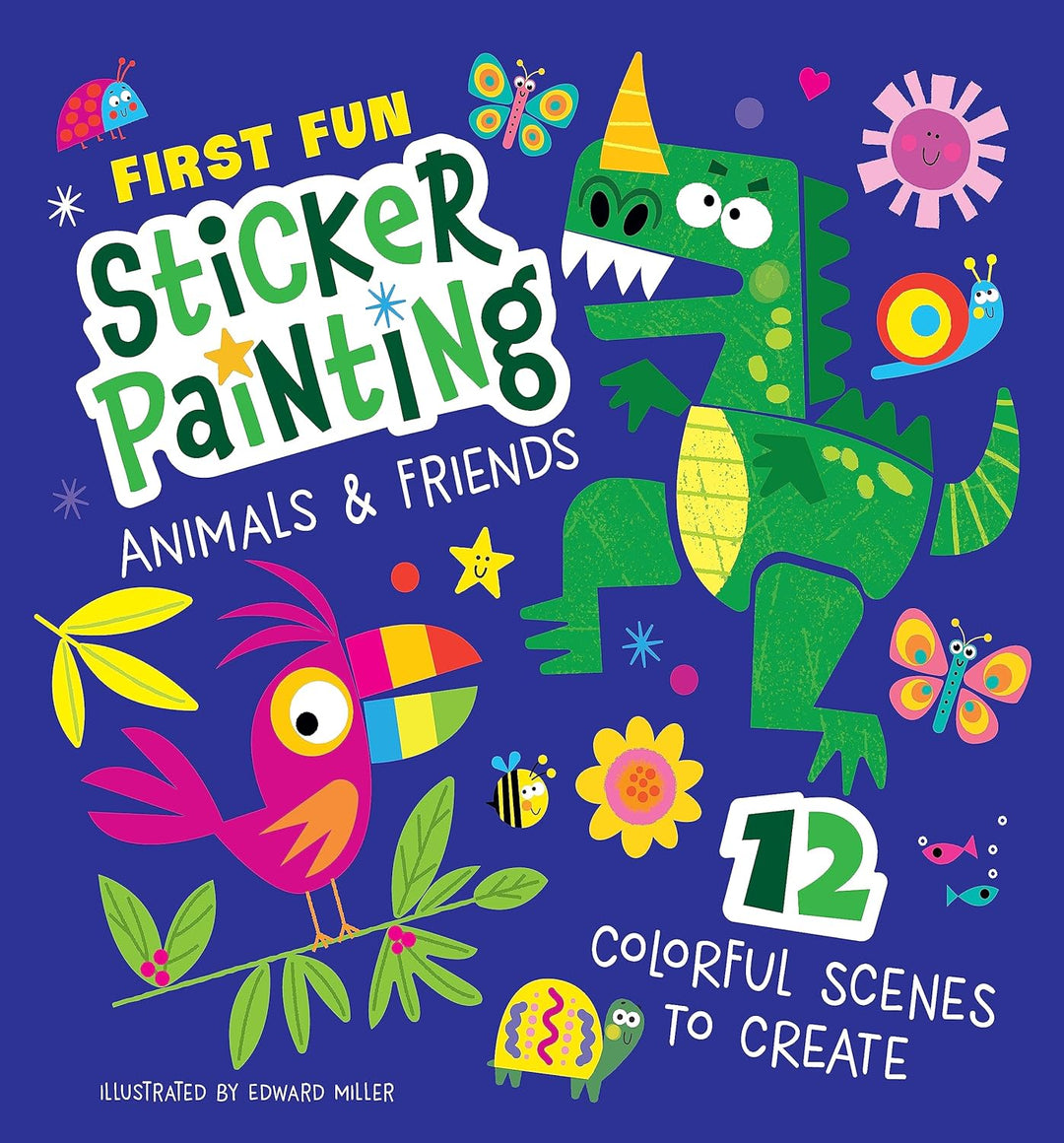 First Fun<br> Sticker Painting<br> Animals & Friends