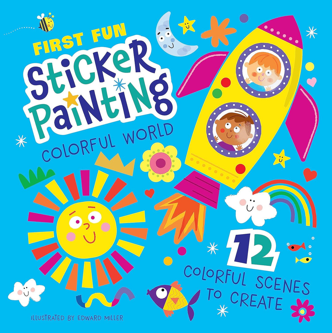 First Fun<br> Sticker Painting<br> Colourful World
