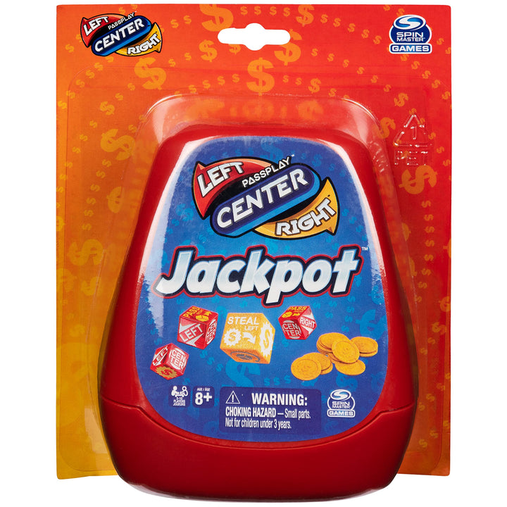 Spin Master<br> Left Center Right<br> Jackpot