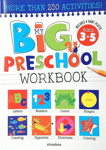 Activity Book<br> My Big Preschool Workbook
