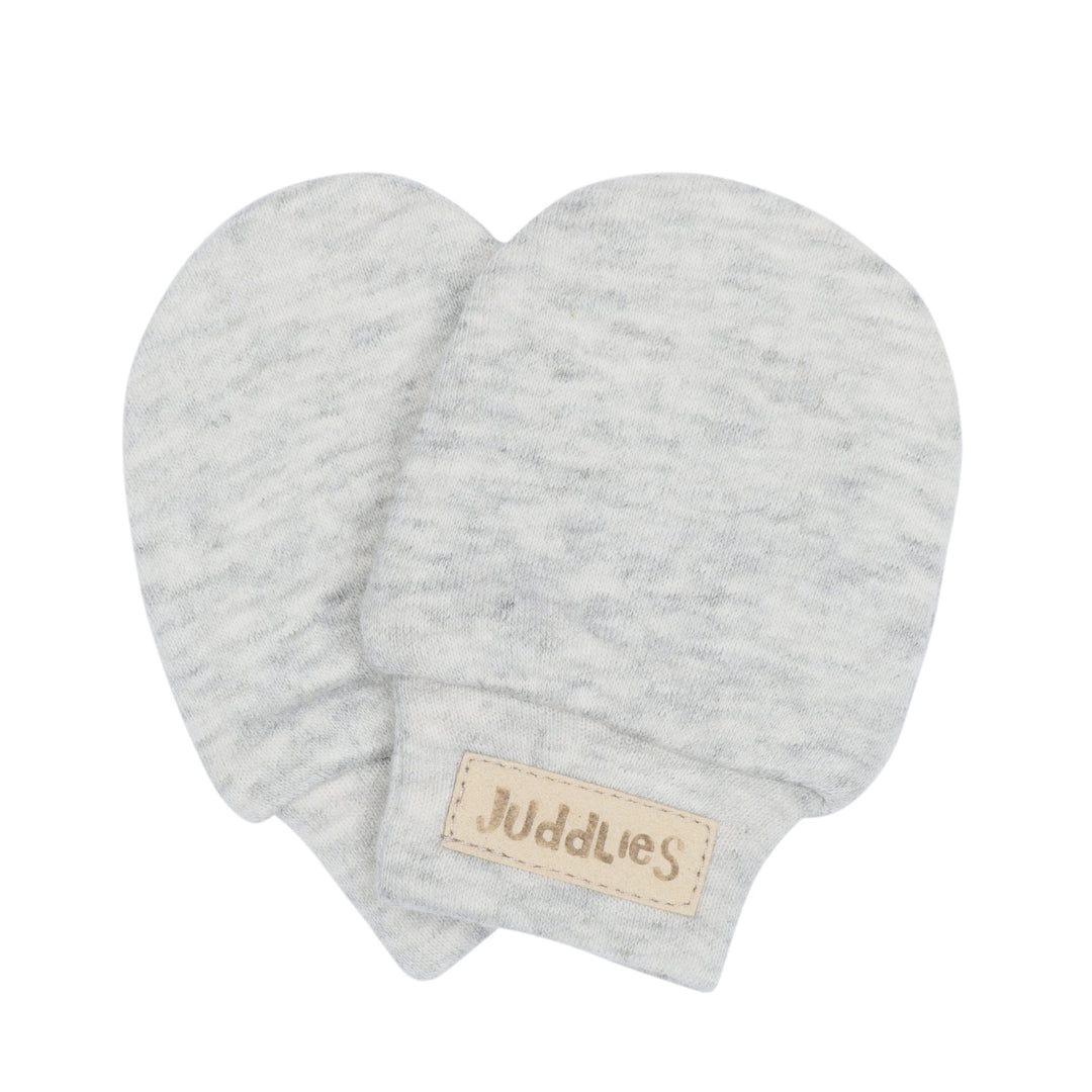 Juddlies<br> Scratch Mitts<br> Breathe Eze<br> Grey Fleck
