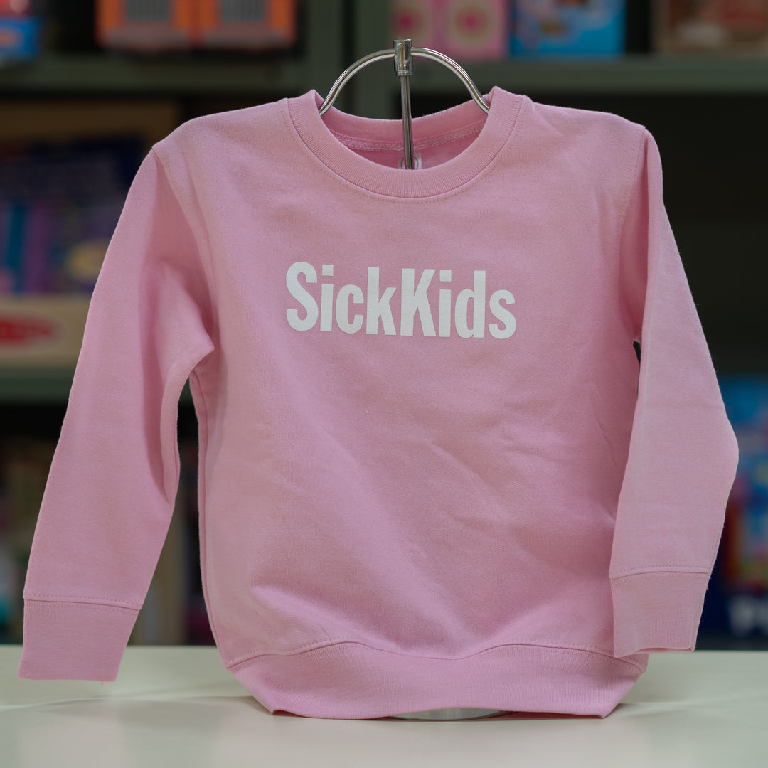 Toddler<br> Crewneck Sweater<br> (Pink)