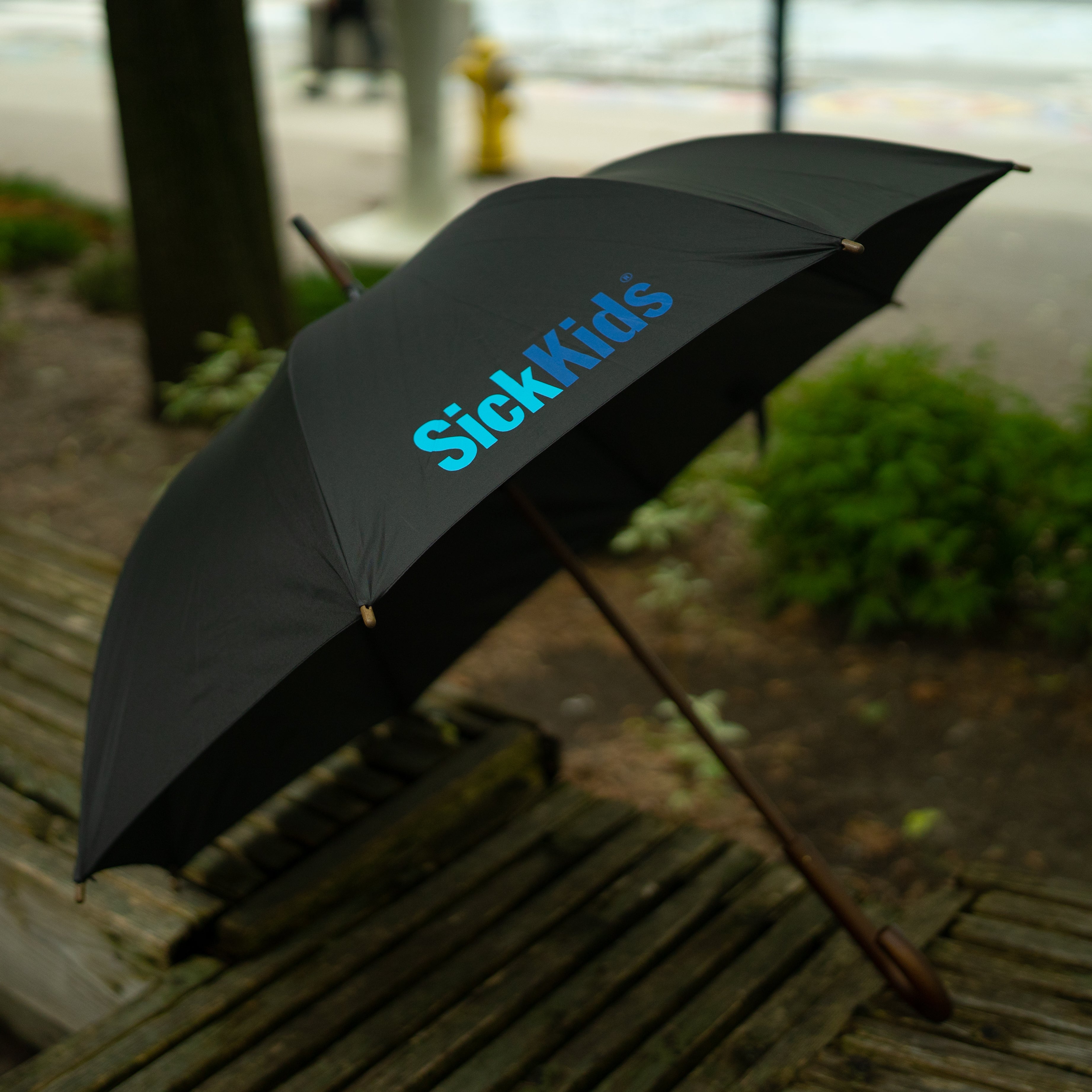 Umbrella SickKids Executive Full-Size 24 (with Wood Handle