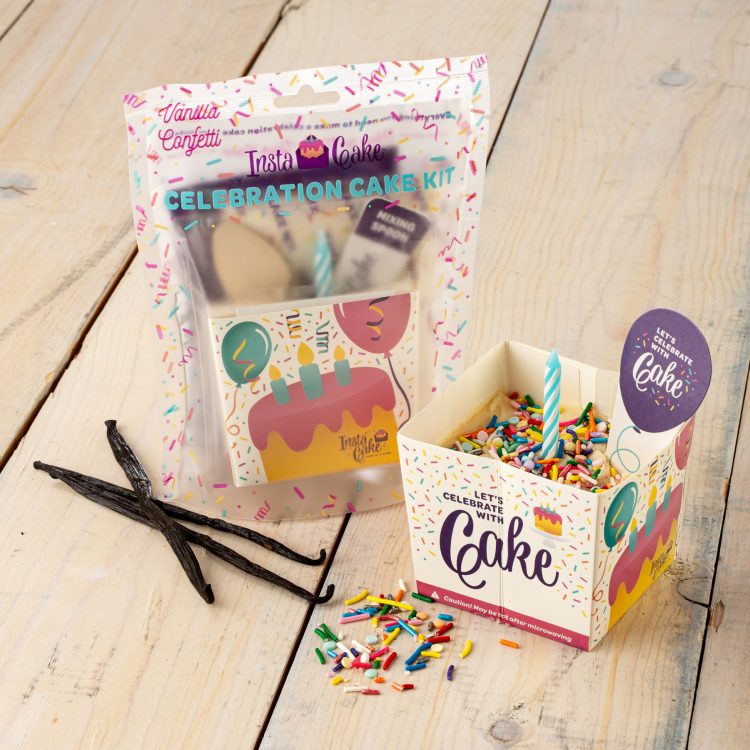 InstaCake<br> Celebration Cake Kit<br> Confetti Vanilla