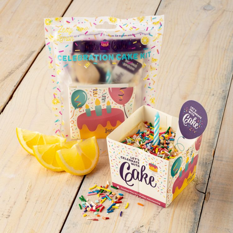 InstaCake<br> Celebration Cake Kit<br> Zesty Lemon