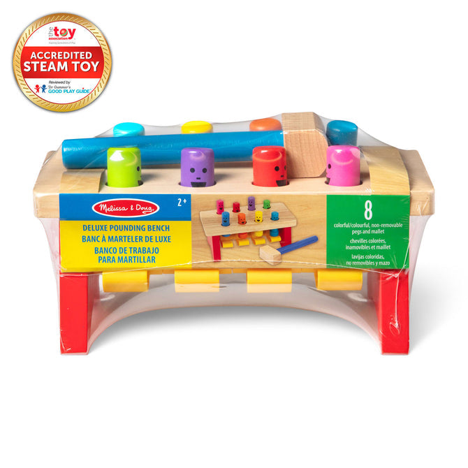 Melissa & Doug<br> Deluxe Pounding Bench