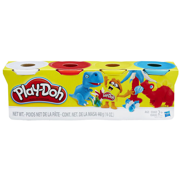 Play-Doh<br> Assorted Colours<br> (4 Pack)