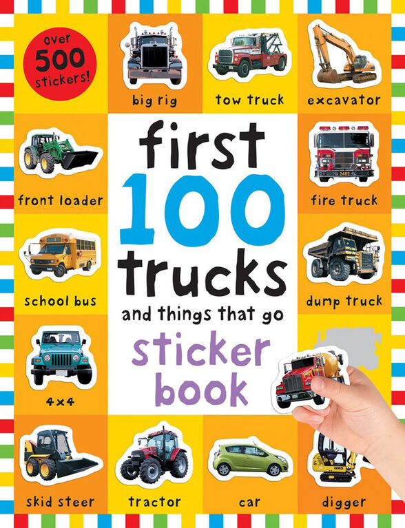 Sticker Book<br> First 100 Trucks<br> and Things That Go