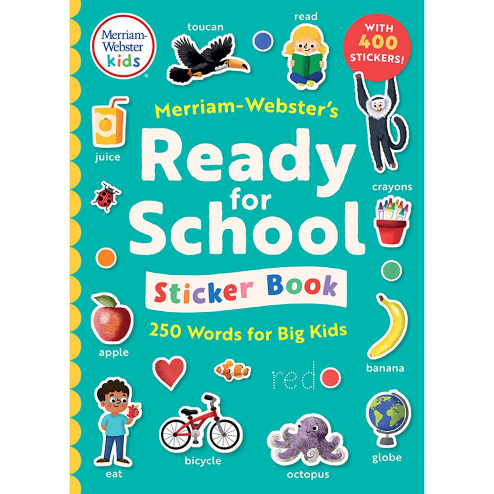 Merriam-Webster's<br> Ready for School<br> Sticker Book