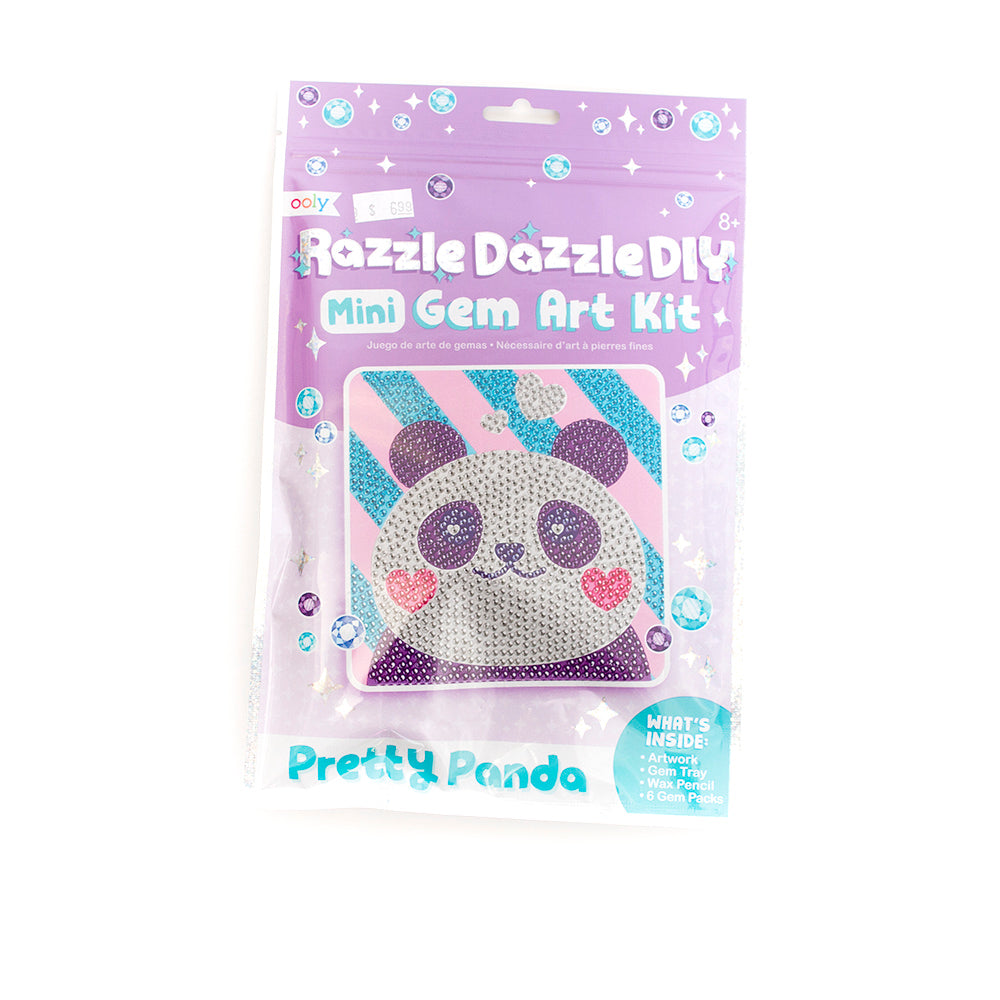Ooly<br> Razzle Dazzle<br> DIY Mini Gem Art Kit<br> Panda