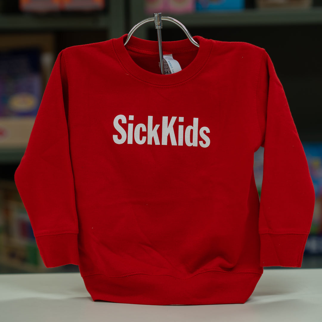Toddler<br> Crewneck Sweater<br> (Red)