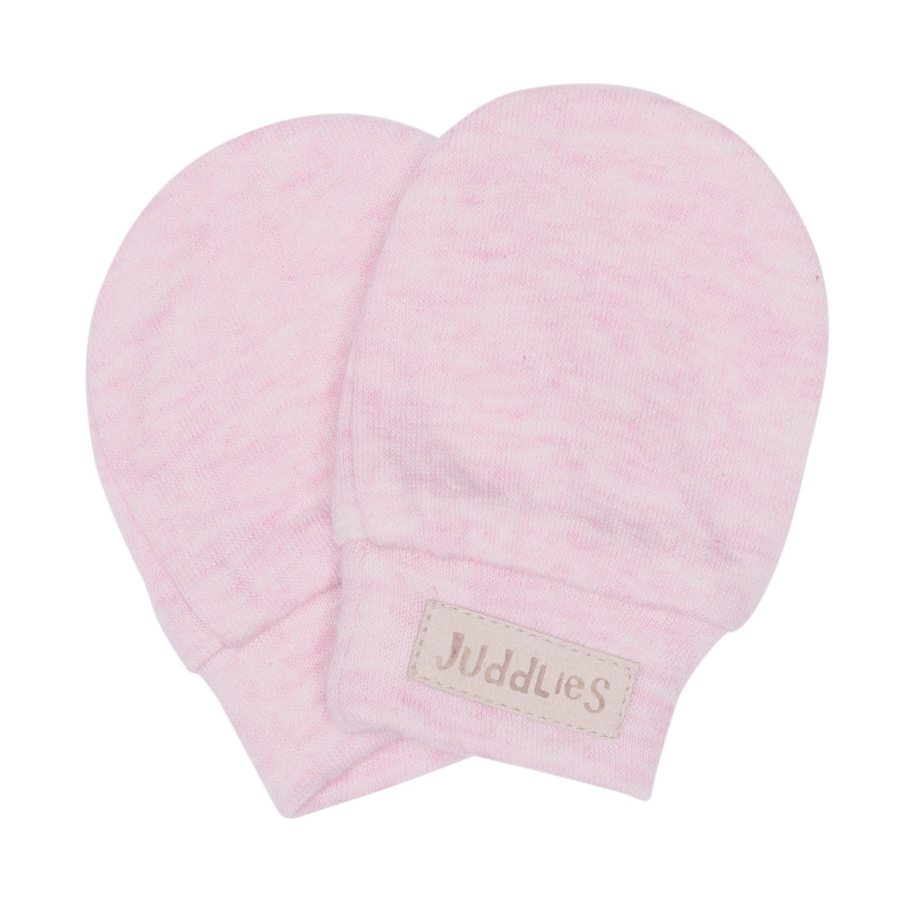 Juddlies<br> Scratch Mitts<br> Breathe Eze<br> Pink Fleck