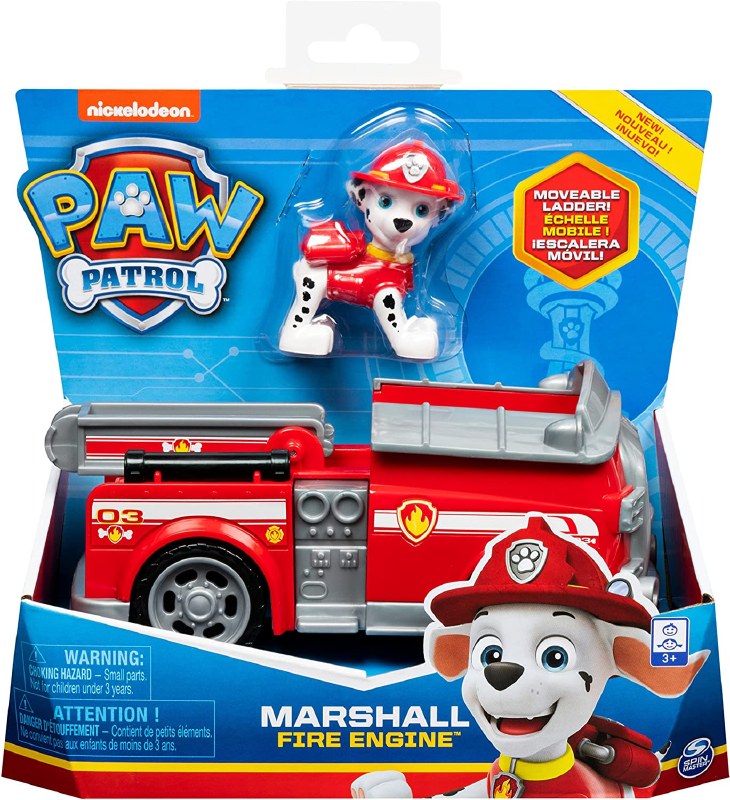 Paw Patrol<br> Marshall Fire Engine (with Figure)