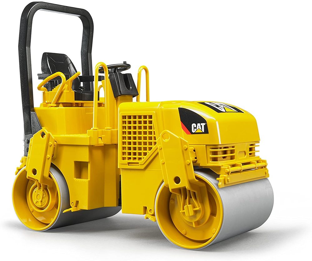 Bruder (CAT)<br> Road Roller Asphalt Truck