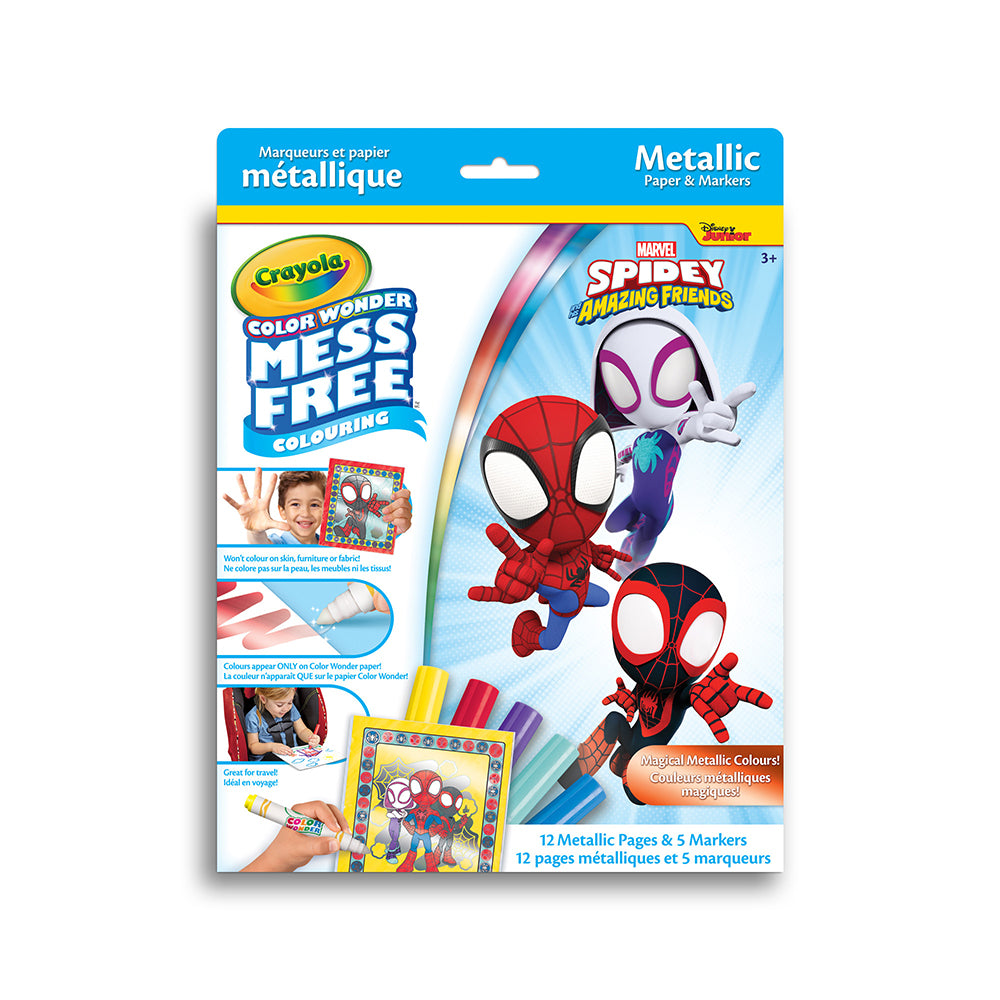 Crayola<br> Color Wonder<br> Spidey & Friends Kit