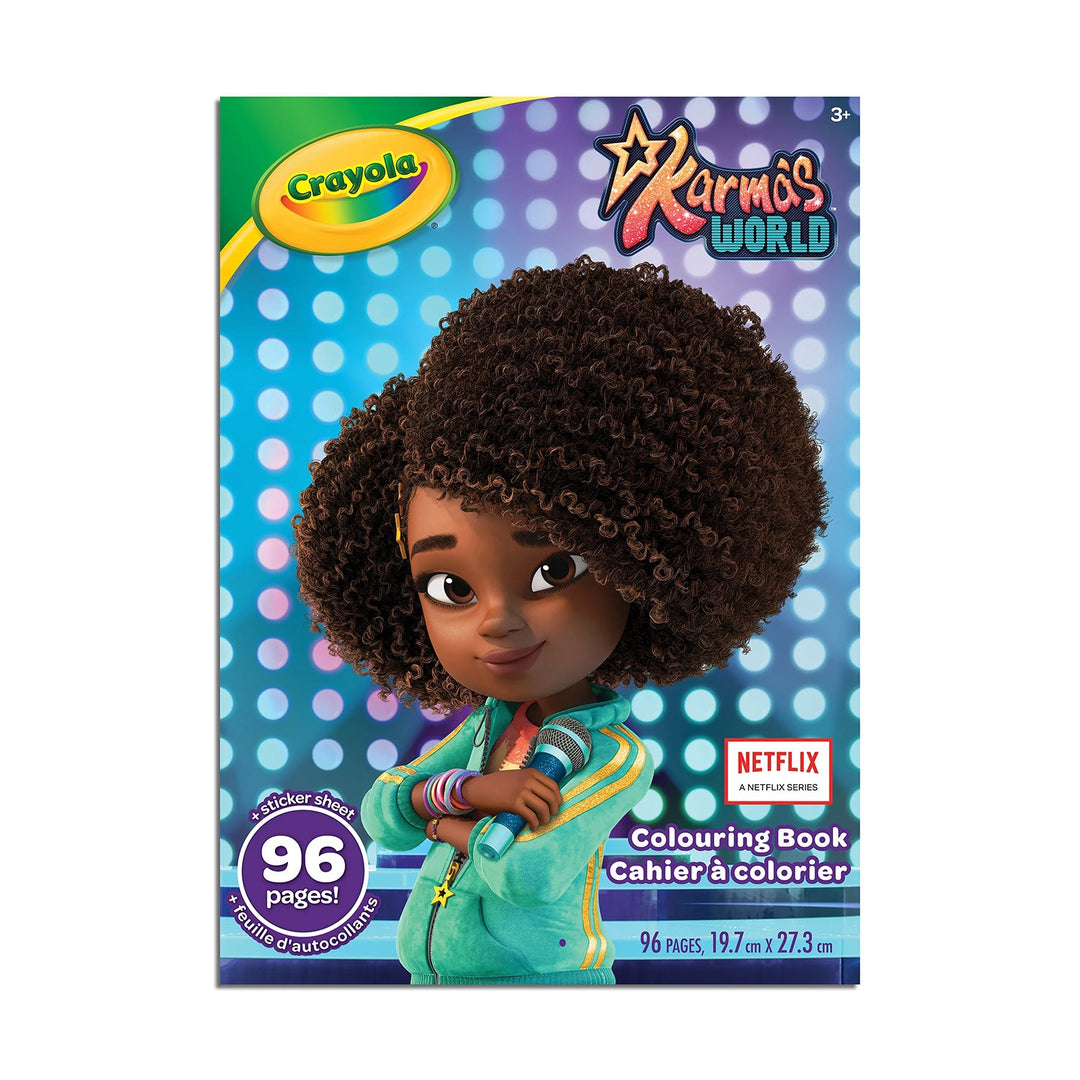 Colouring Book<br> Crayola<br> Karma's World