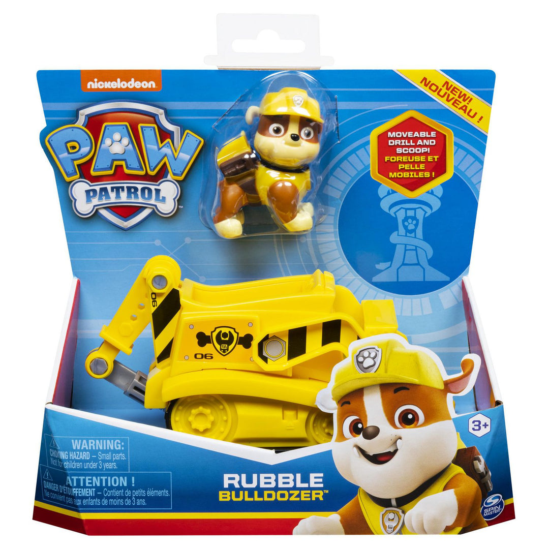 Paw Patrol<br> Rubble Bulldozer (with Figure)