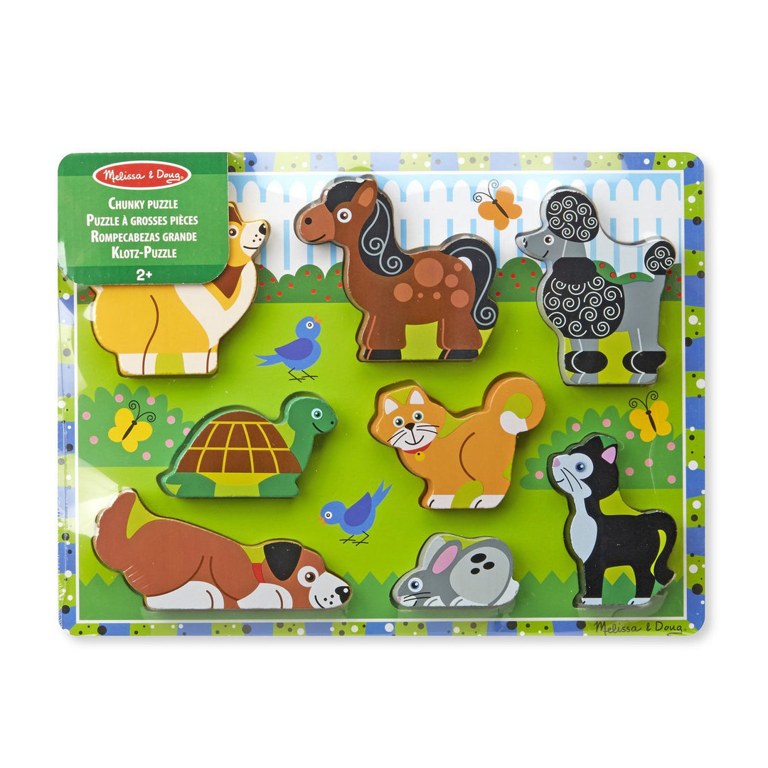 Chunky Puzzle<br> Melissa & Doug<br> Pets