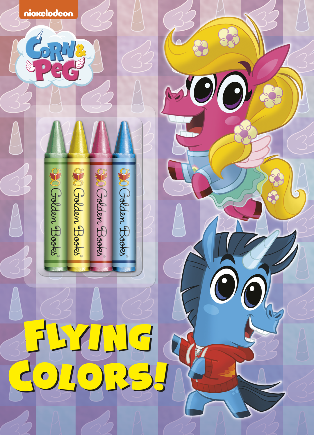 Colouring Book<br> Corn & Peg<br> Flying Colors