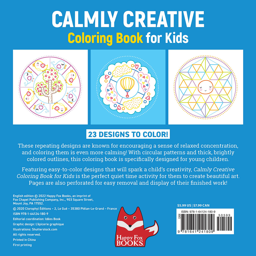 Colouring Book<br> Calmly Creative