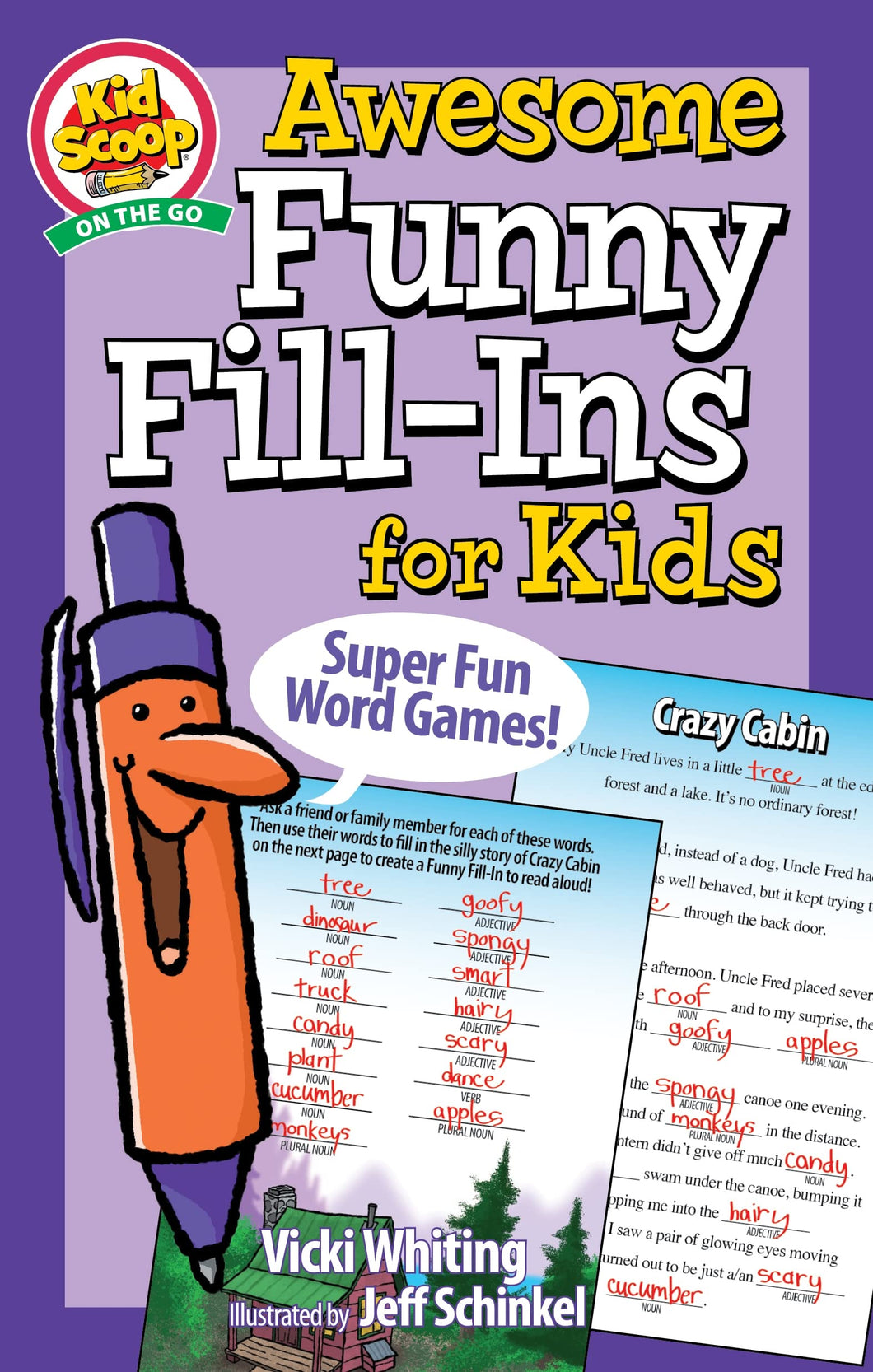 Puzzle Book<br> Awesome Funny Fill-Ins for Kids<br> (Ages 5-10)