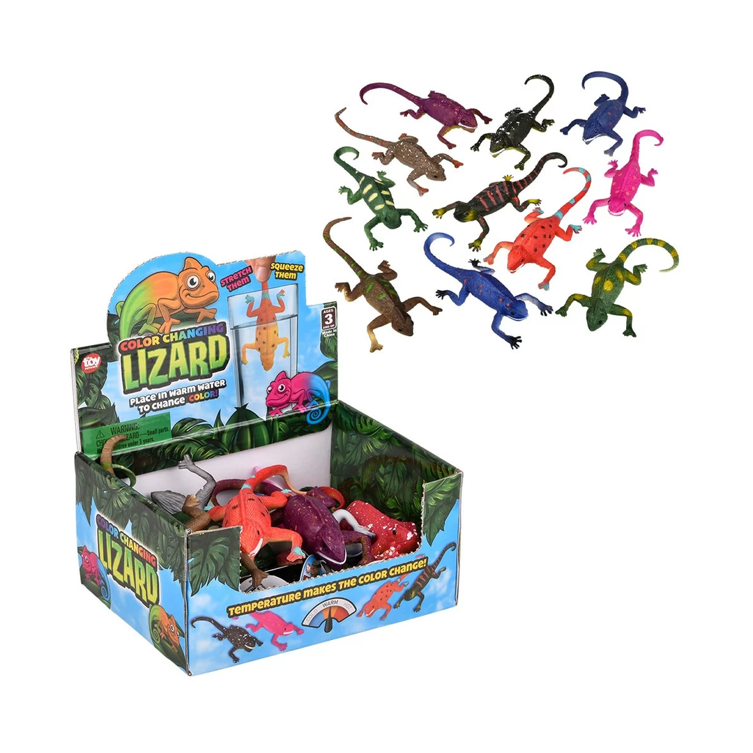 Color-Changing Lizard (6") - Assorted Styles