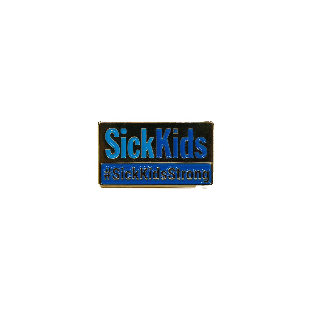 Lapel Pin<br> SickKids<br> #SickKidsStrong