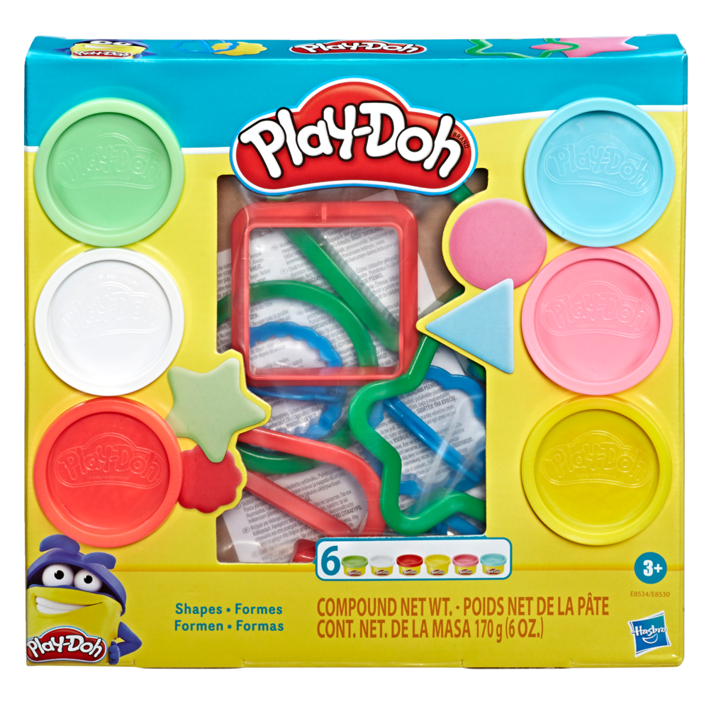 Play-Doh<br> Fundamental Shapes<br> (6 Pack)