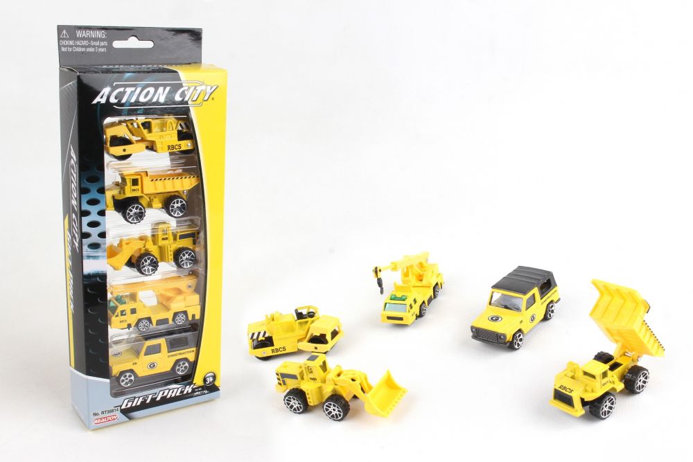 Daron Vehicle Set Construction Vehicle (5-Pieces) – The 5Fifty5