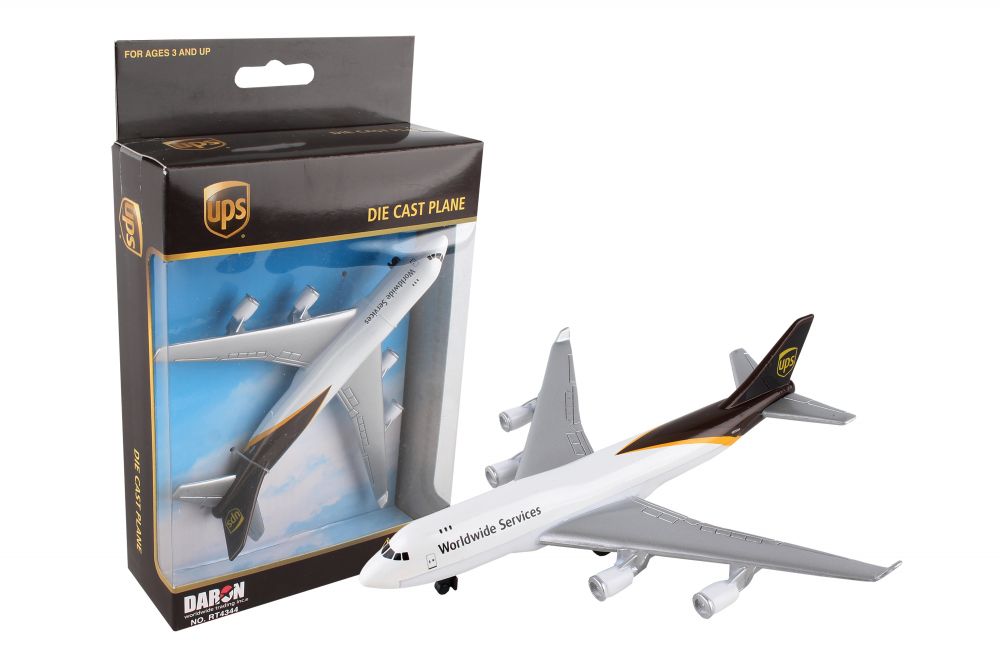 Daron<br> Die Cast Plane (6")<br> UPS