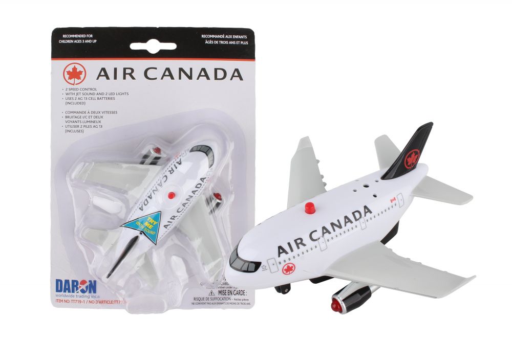 Daron<br> Plane (5")<br> Air Canada<br> (with Lights & Sounds)