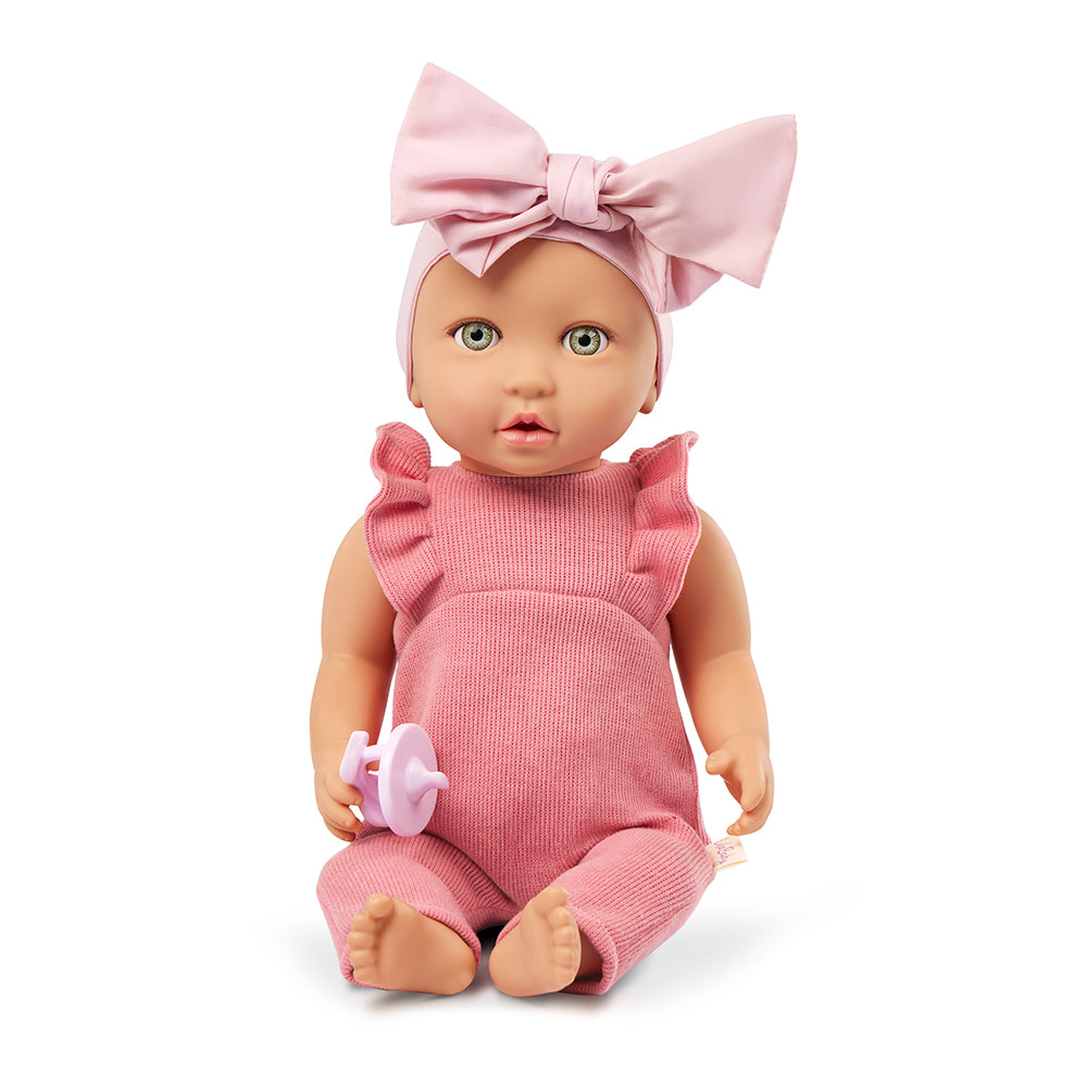 LullaBaby<br> Baby Doll (14")<br> Pink Jumper