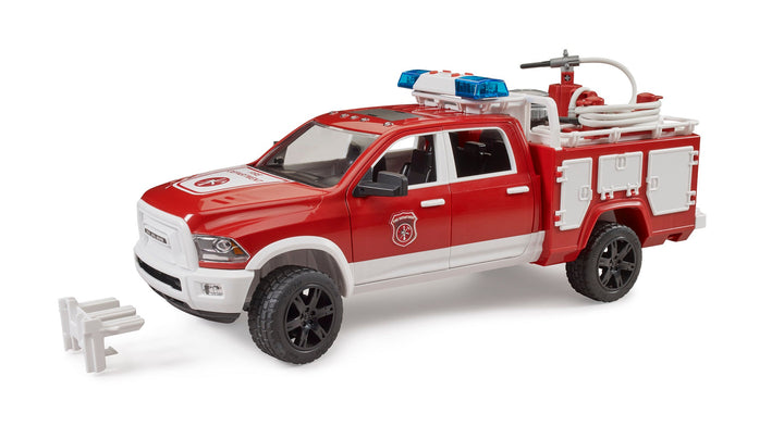 Bruder<br> Dodge Ram<br> Fire Rescue Truck<br> (with lights and sounds)