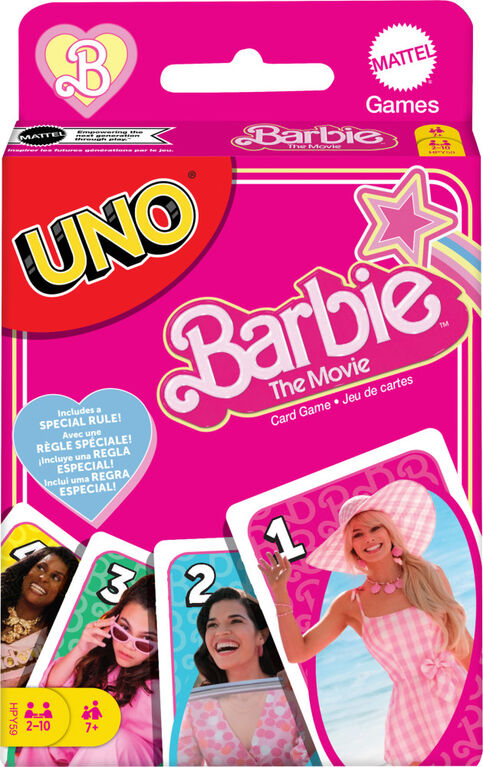 Card Game<br> Uno<br> Barbie The Movie