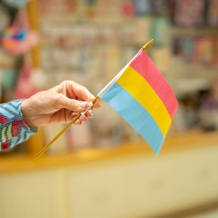 Small Pansexual Flag (4"x6")