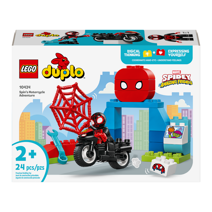 LEGO Duplo<br> Spin's Motorcycle Adventure<br> 10424