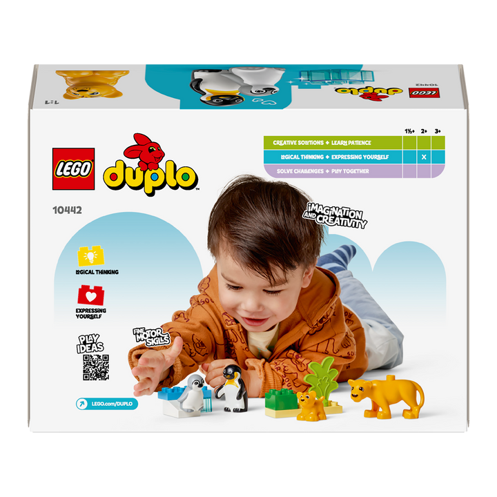 LEGO Duplo<br> Wild Animal Families: Penguins & Lions<br> 10442